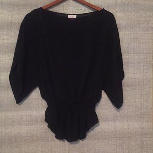 Parker Silk Blouse with 3/4 Sleeve